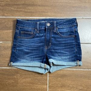 American Eagle Blue Jean Shorts